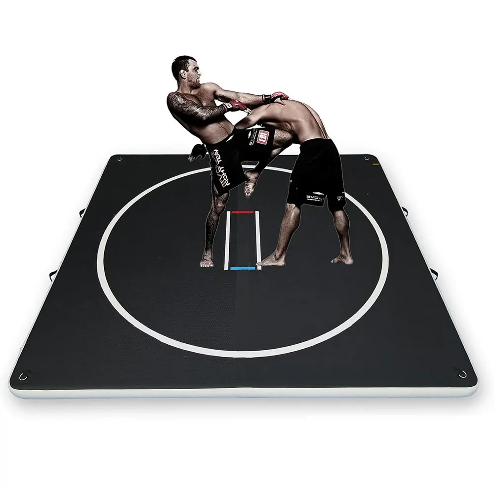 

Customized LOGO 10Ft Inflatable Gymnastics Wrestling Mat Pvc Foldable Air Track for Judo Training