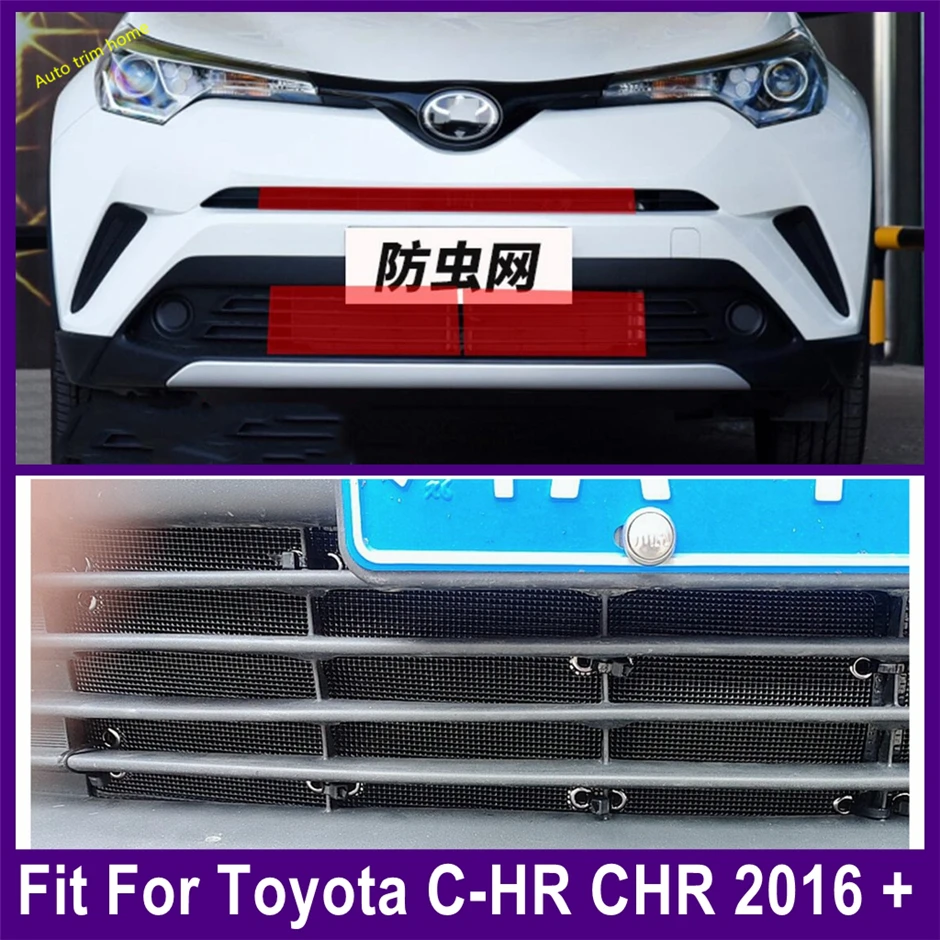 

Insect Front Grille Insert Net Insect Screening Mesh Protection Cover Trim Fit For Toyota C-HR CHR 2016 - 2020 Accessories