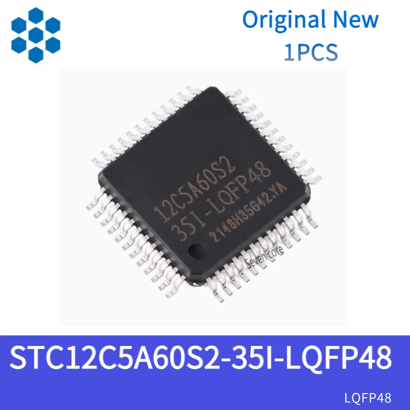 

Оригинальный новый 1 шт. STC12C5A60S2-35I-LQFP48 1T 8051 микропроцессор однокристальный микрокомпьютерный чип