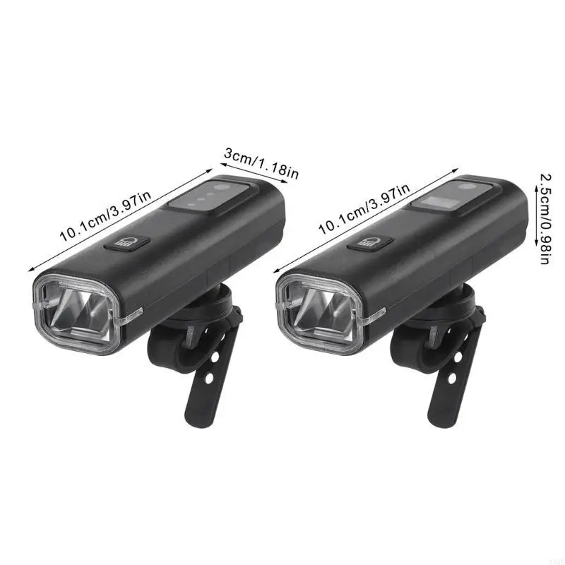 340F LED دراجات المصباح الأمامي ماء محكم الرأس ضوء الدراجات ركوب الدراجات المصباح الأمامي