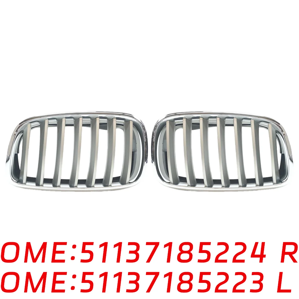 

Suitable for BMW X5 E70 E71 auto parts Front decorative grille Left 51137185223 51137185224 Kidney Grille electroplating right