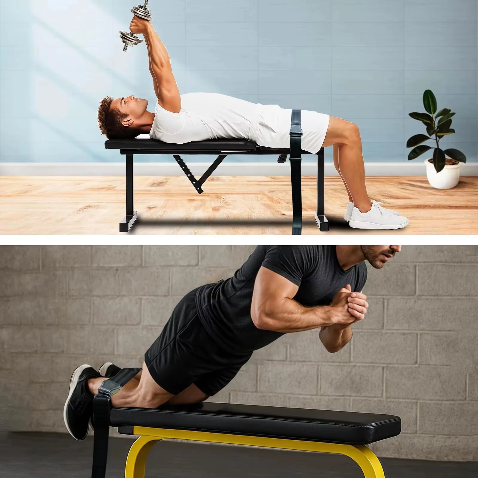 Nordic Hamstring Curl Strap with Quick-Release Buckle, Gym Accessory