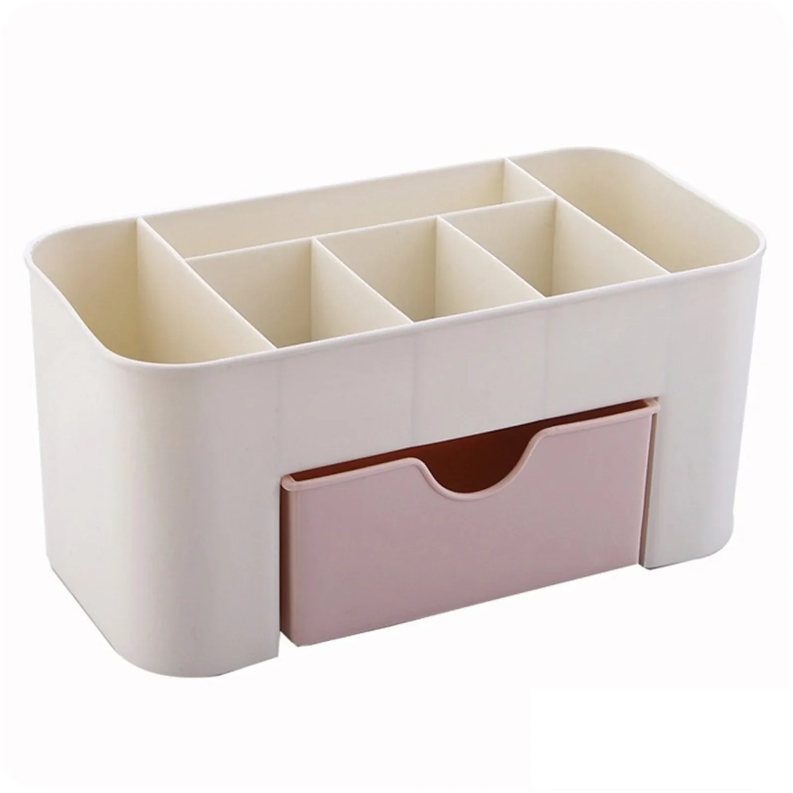 Nail Art Plastic Organizer Container Gel Polish Remover Cleaning Cotton Pad Swab Box Storage Case Accessories Tool Clean Desktop