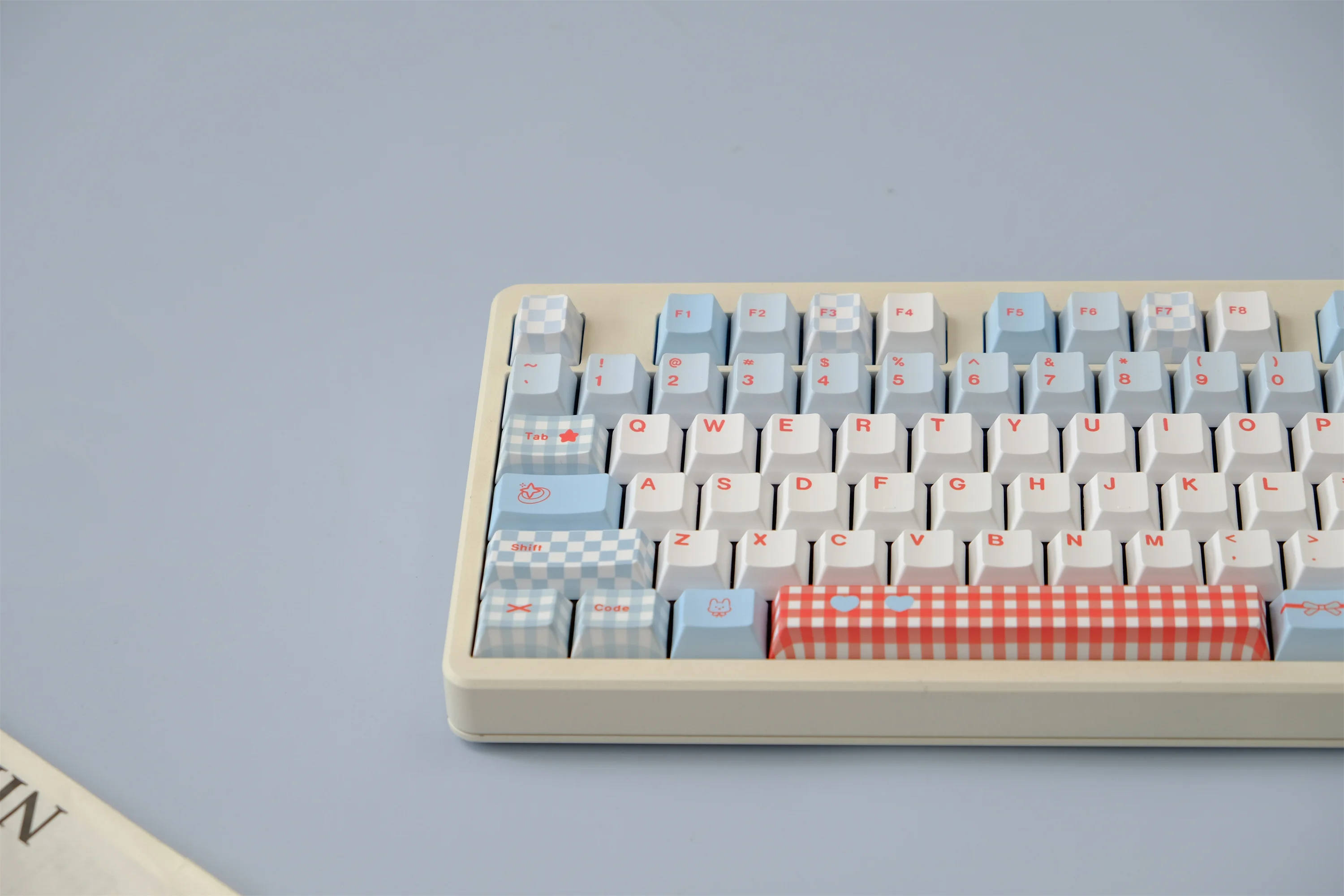 Summer Interweaving Keycaps Set 151 Keys PBT Material CHERRY Profile DYE-SUB For MX Switch Mechanical Keyboard ISO ANSI Layout