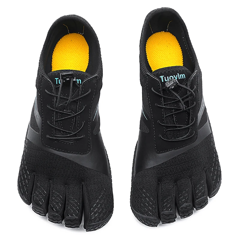 Five Toe Barefoot Shoes Hiking Wading Shoes Breathable Minimalist Fitness Training Footwear Men's Women's Anti-Slip Squat Shoes