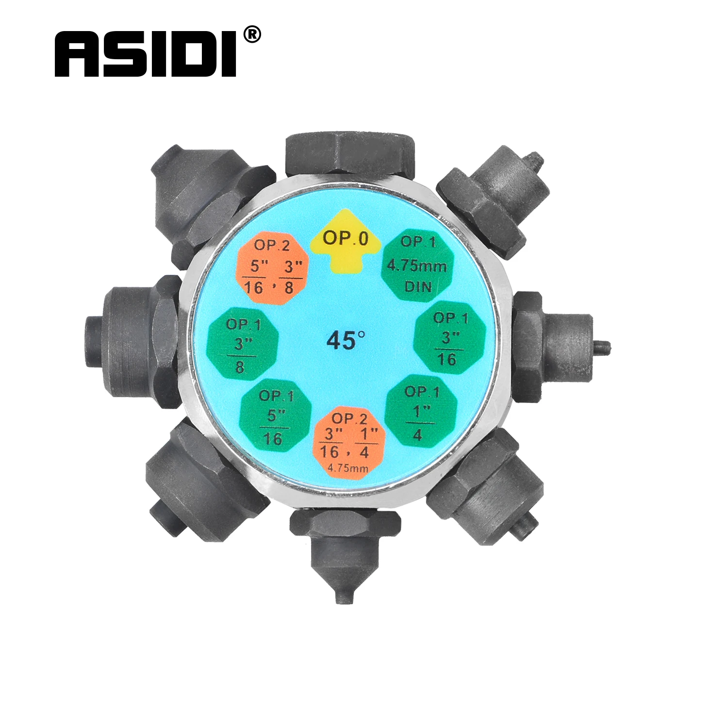 45°/37° Professional Brake Tube Line Flare Brake Pipe Flaring Tool 45/37 degree Set  , Single, Bubble, Double Flare Tool Kit