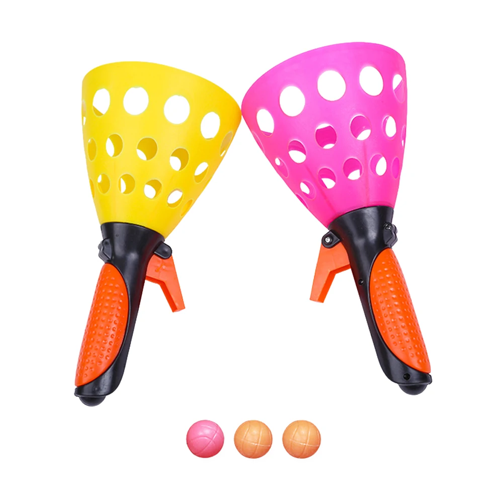 

Children's Launch Pairs Catch And Catch Launcher Balls Toys Outdoor Toss Game Launcher Balls Waterproof Family Fun
