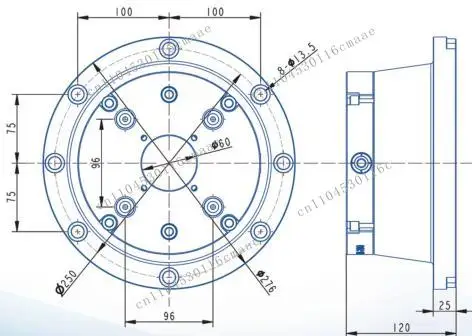 Precision CNC fixture automation zero point clamping unit, positioning CNC fixture automation system