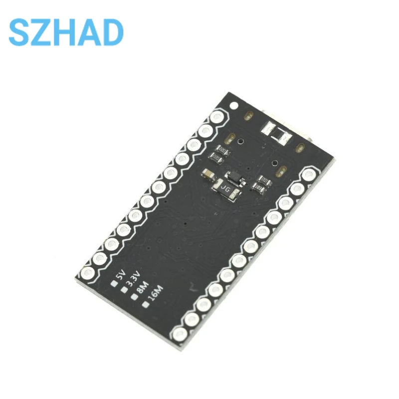 Pro Type-C USB With The Bootloader ATmega32U4 5V/16MHz Module Controller For Arduino With 2 Row Pin Header  