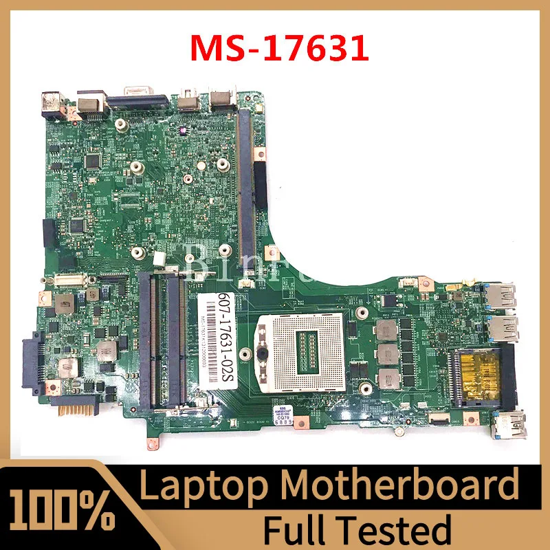 MSI 노트북 마더보드용 MS-17631 VER.1.1 메인보드, HM87 DDR3 100%, 전체 테스트 완료, 잘 작동