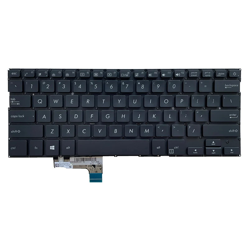 NEW  US Keyboard for Asus UX331 UX331UN UX331FN UX331UA UX331UAL UX331FAL U3100 U3100U English Laptop Keyboard version b