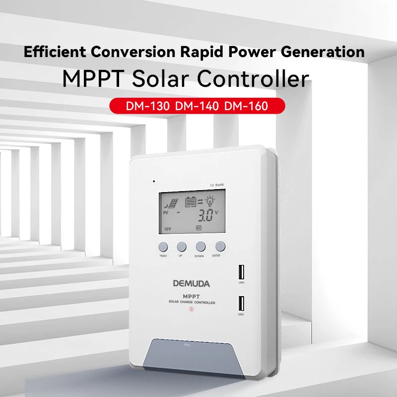 DEMUDA 3200W 48V MPPT regolatore di carica solare 60A 40a 30a Controller caricabatterie off grid per sistema di energia solare RV domestico