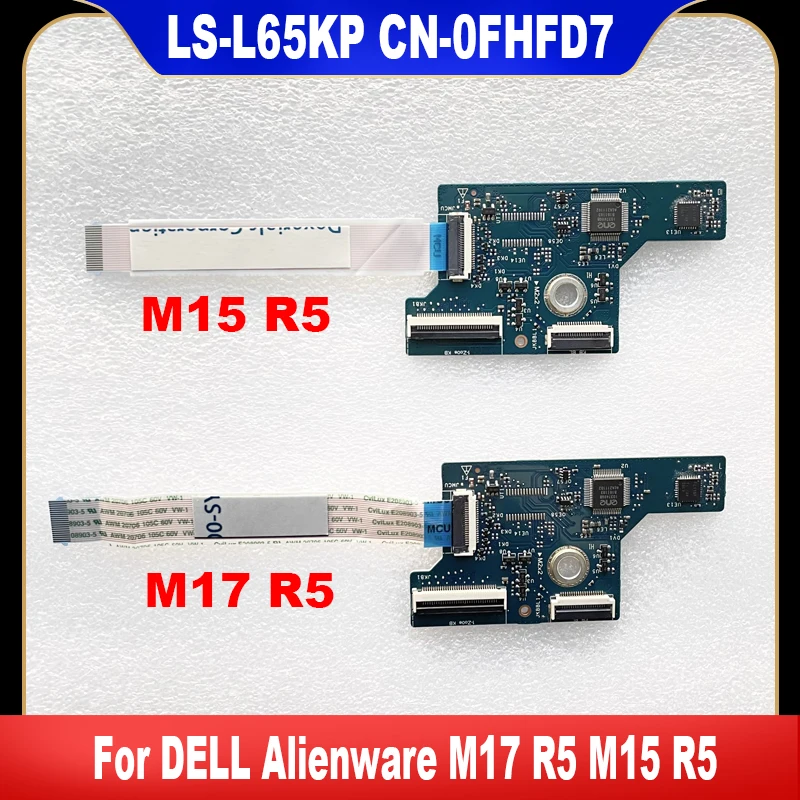 

LS-L65KP 0FHFD7 New Original For DELL Alienware M17 R5 M15 R5 Keyboard Adapter Board FHFD7 CN-0FHFD7 High Quality Fast Ship