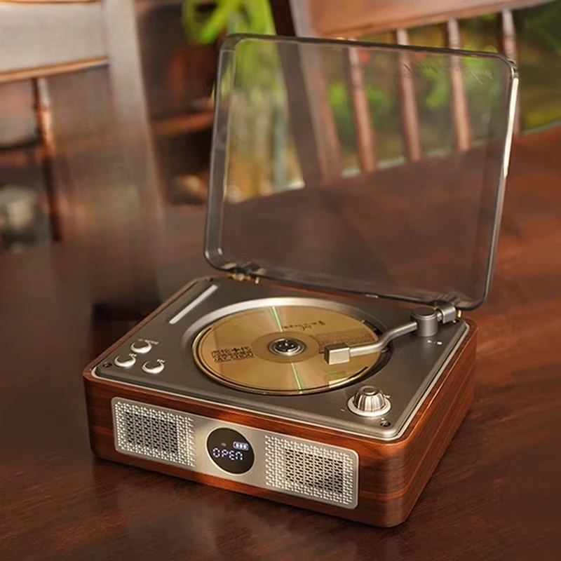 

Ретро-плеер для CD-дисков A11, портативный аудиоплеер с Bluetooth-колонкой