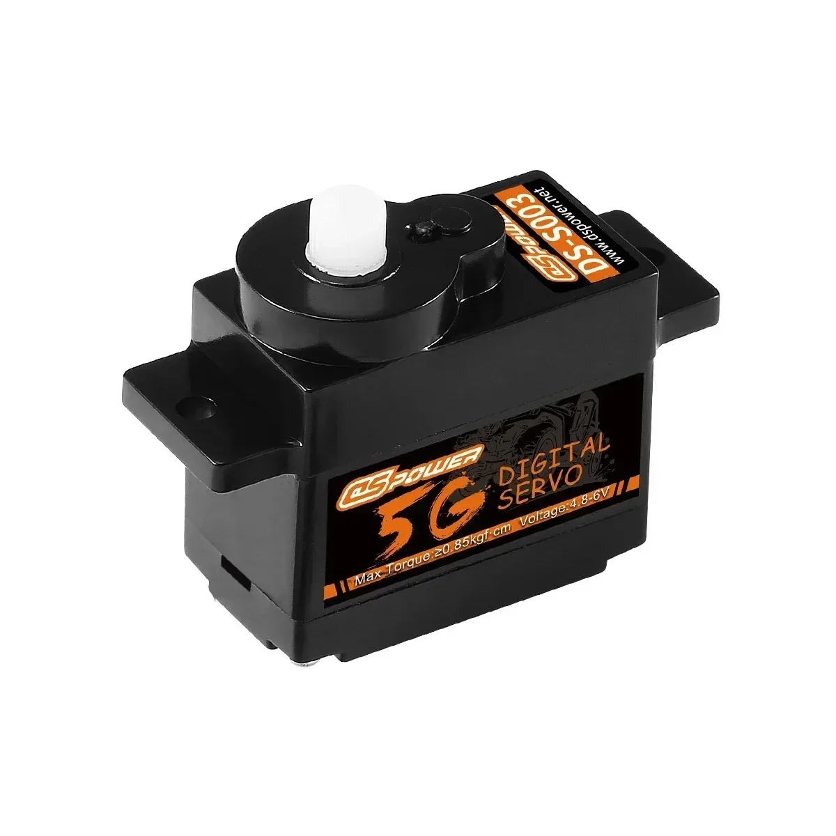 DSpower 5G Metal/Plastic Gear JR/JST Plug Micro Digital Servo for 1/28 RC Car Plane Fixed-wing WLtoys K969 K989 K999 Toy Parts