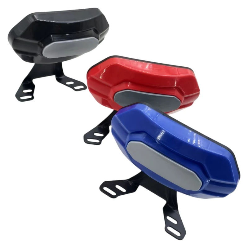 UNIVERSAL MOTORCYCLE REAR BACKREST PASSENGER SEAT BACK REST FOR SCOOTER PEDAL BIKE view 4