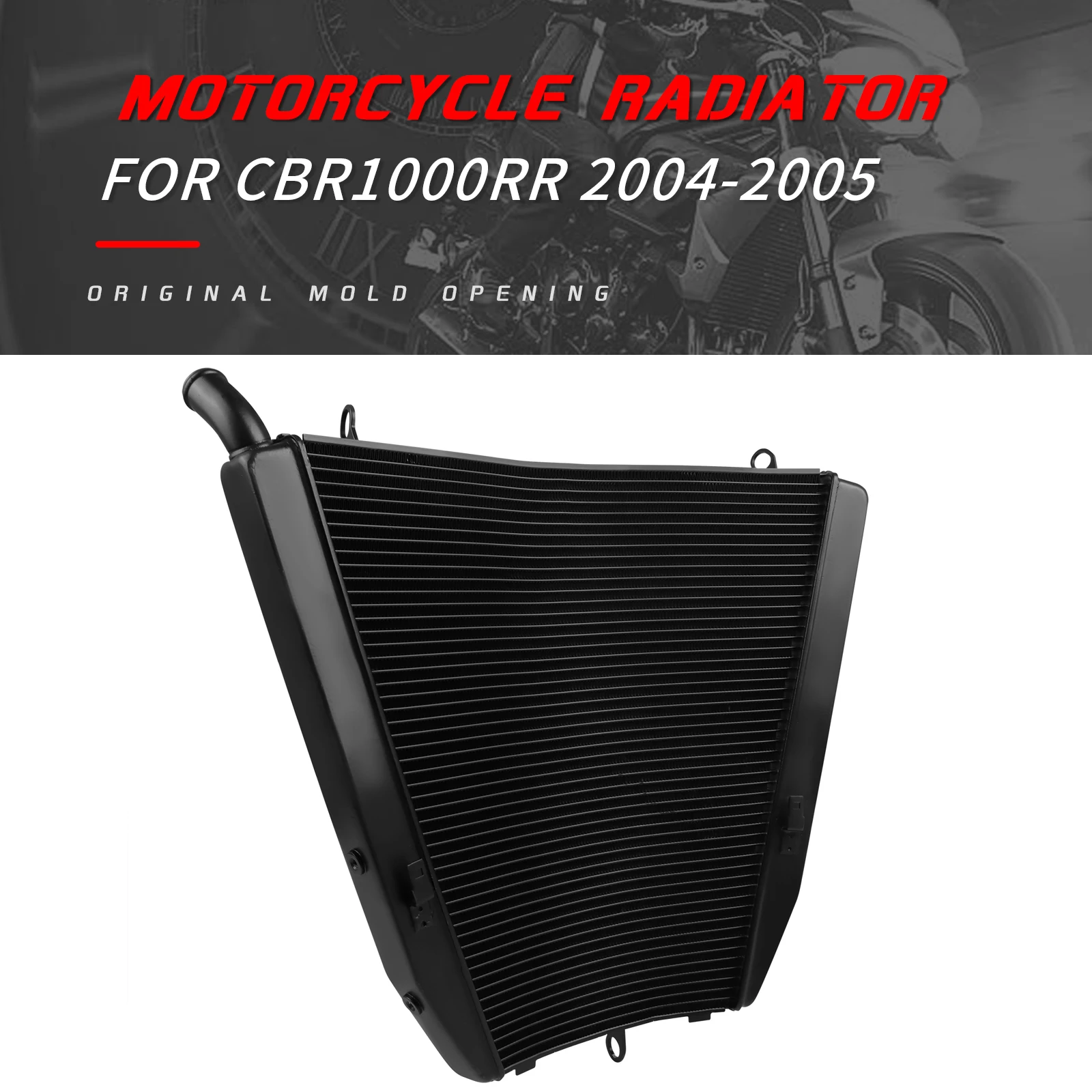 CBR1000RR 04-11 Motorcycle Engine Radiator Aluminum Cooler Cooling Water Tank For Honda CBR1000RR CBR 1000 RR 2004-2011