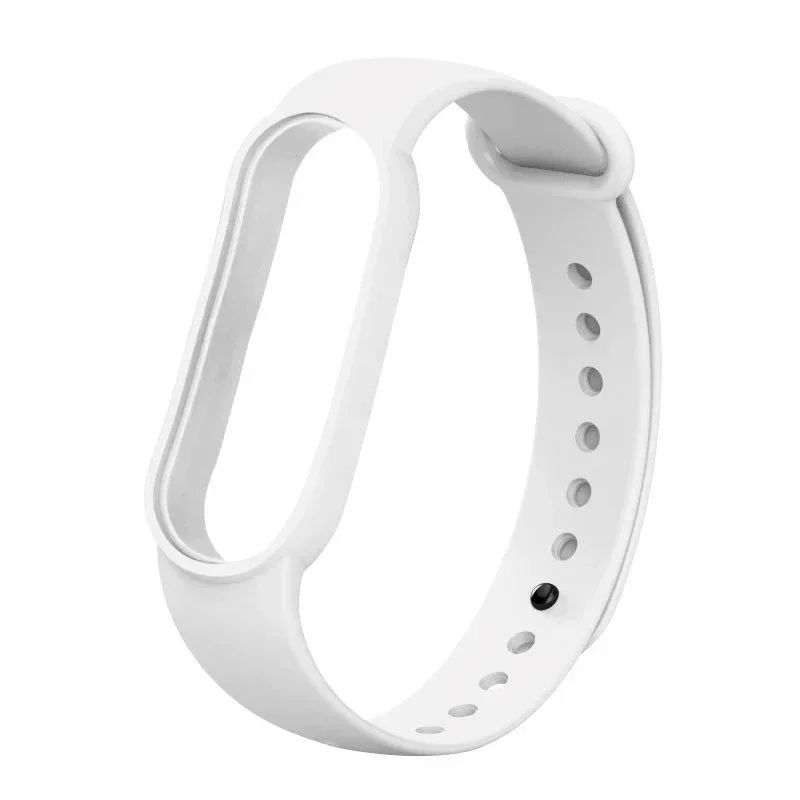 Correa de silicona para Xiaomi Mi Band, repuesto de pulsera deportiva, accesorios para reloj inteligente, 7, 6, 5, 4, 3, 10 unidades