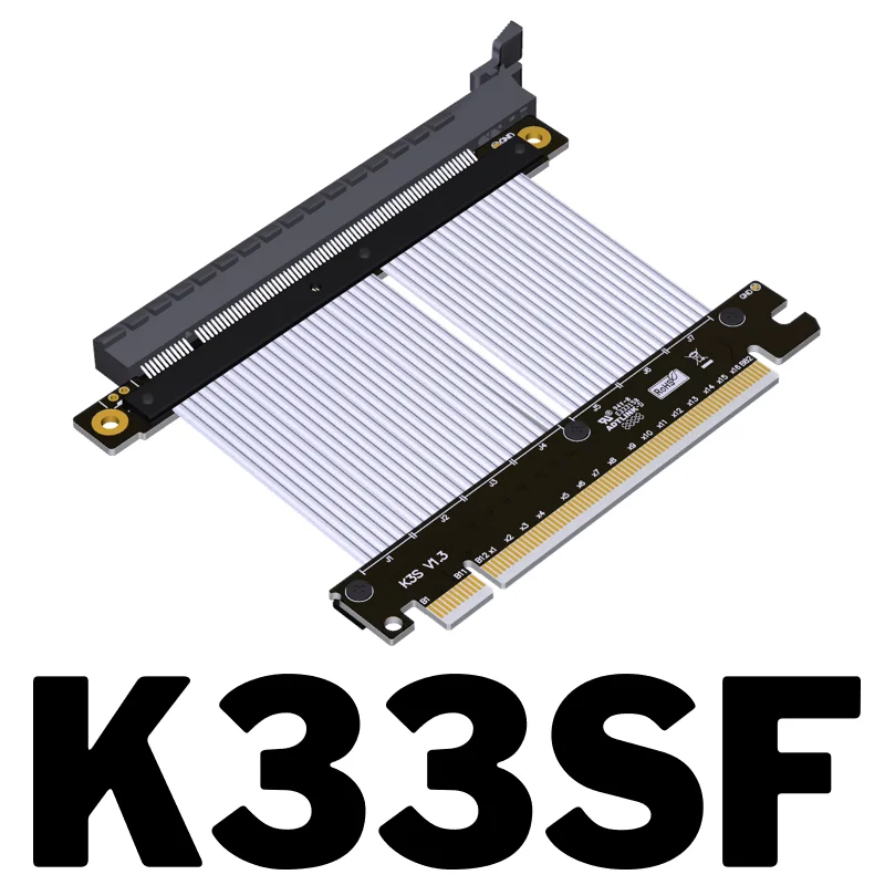 2023 ADT 그래픽 카드 익스텐션 케이블, PCI-E 4.0 5.0x16 to pcie 16x