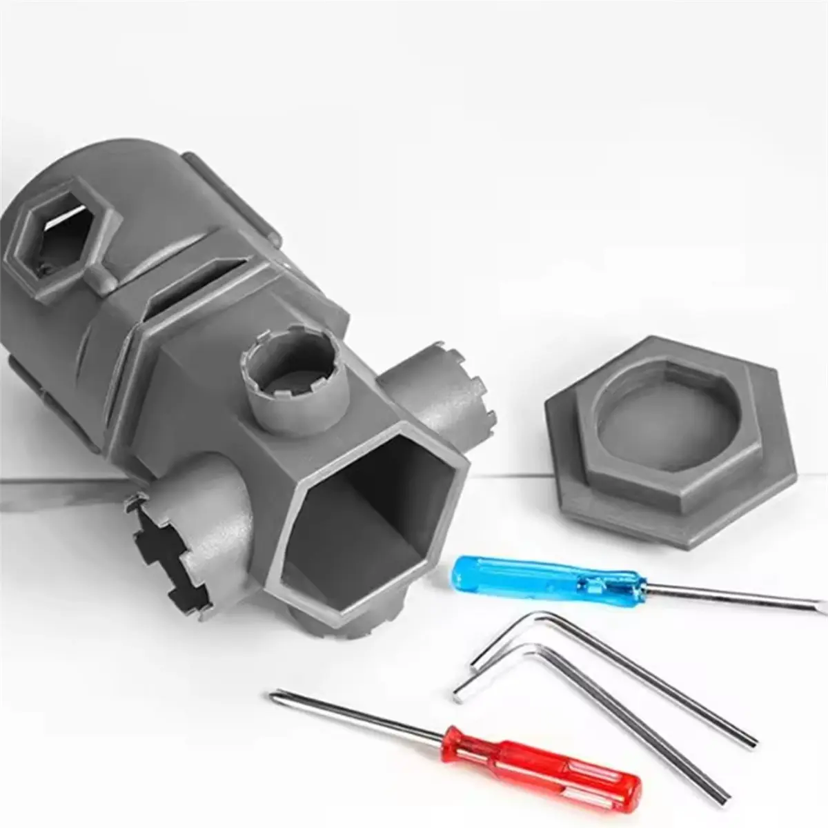 16 in 1 Faucet Wrench Tool Set Kitchen and Bathroom Plumbing Tools Multi-Function Faucet Maintenance Tool Set