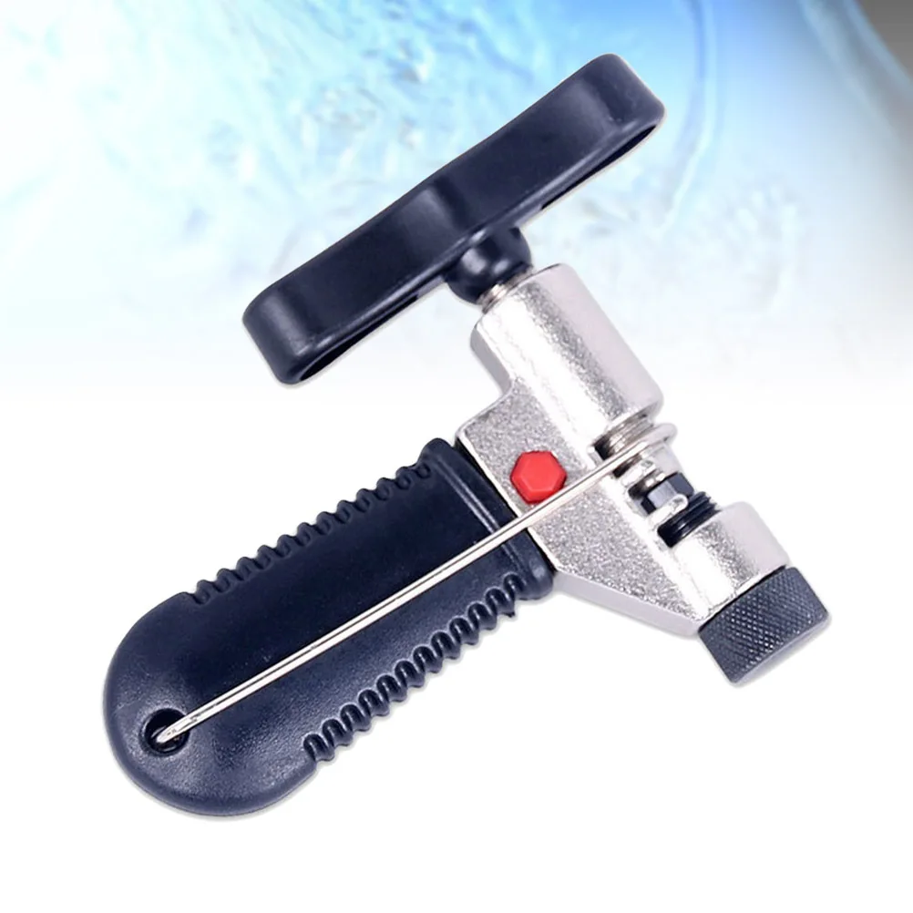 Chain Cutter Bike Repair Tool Carbon Steel Body Plastic Handle Link Hook Spare Pin Black Chain Breaker