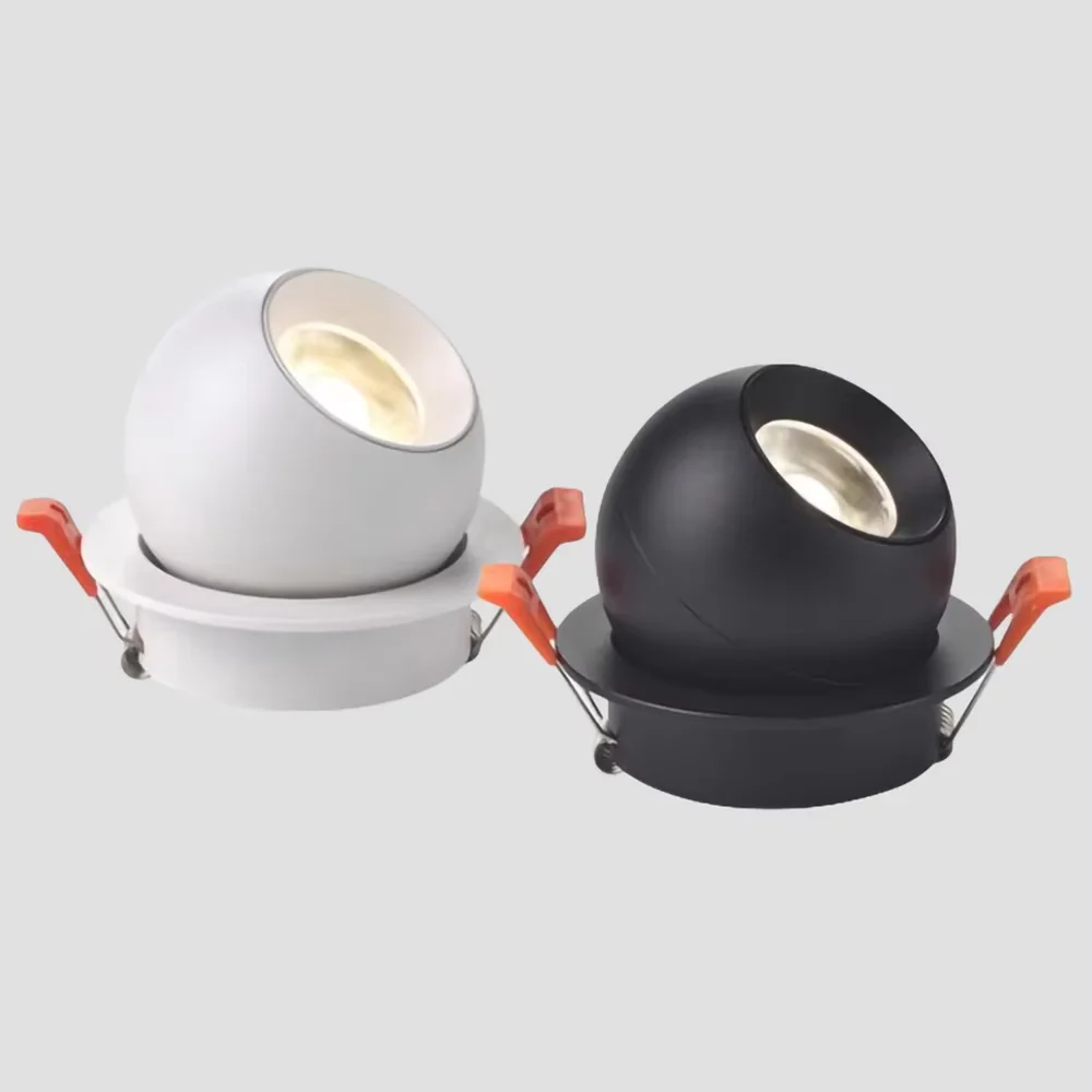 عكس الضوء COB LED أضواء السقف راحة LED الأضواء 9 واط 12 واط 15 واط 20 واط الدورية النازل للمطبخ غرفة نوم إضاءة خلفية