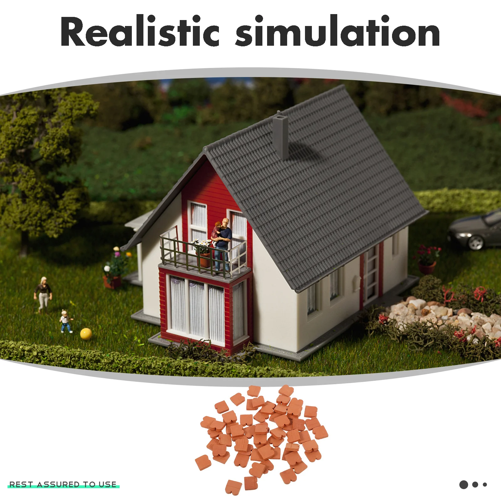 100 قطعة الطوب وهمية مصغرة جدار الطوب زخرفة حديقة صغيرة لتقوم بها بنفسك المنمنمات طاولة الرمل الطوب الطوب الصغيرة نماذج مصغرة