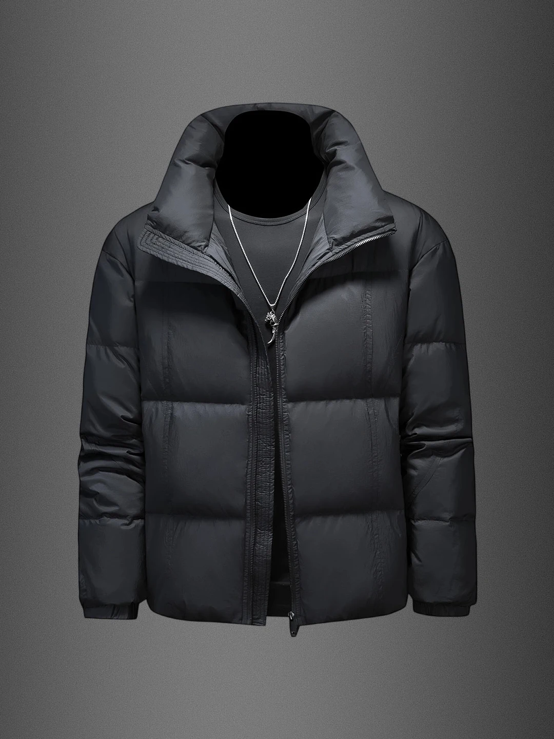 

High-End Luxury Thiened down Jaet Men's 2025 New Winter Stand Collar Color Thermal Cold Resistance Casual Coat