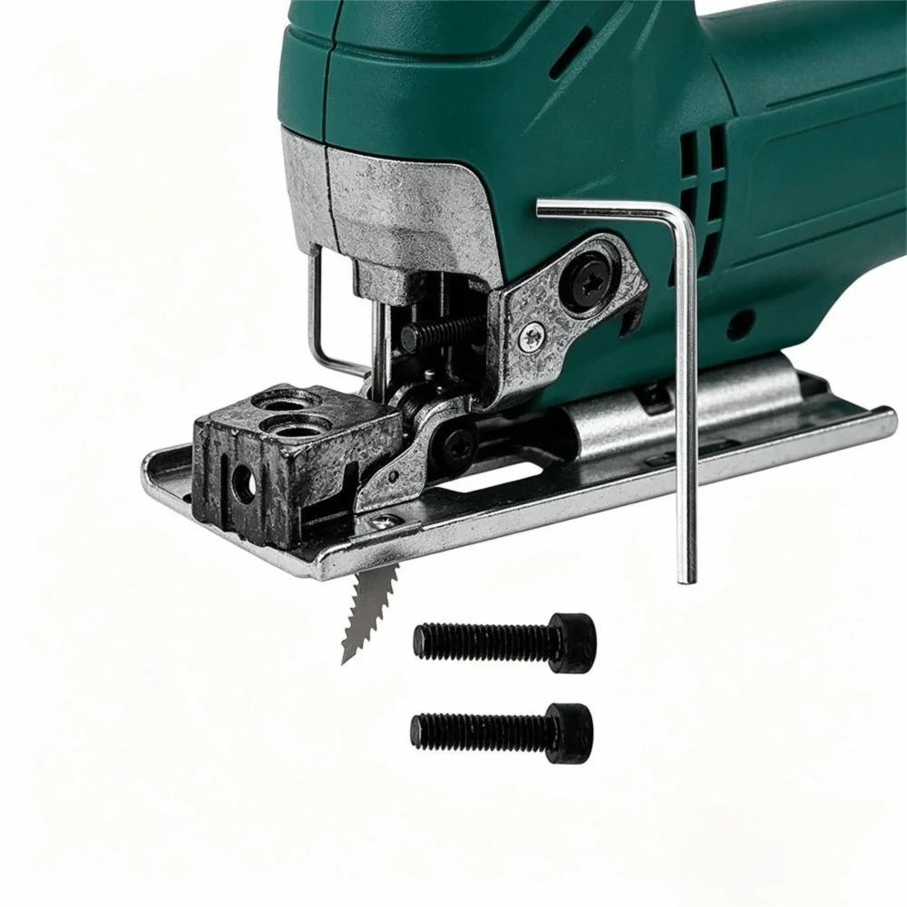 Enhanced Safety Blade Holder Kit Securely Hold Lock Tightly Jigsaw Blade Holder Prevent Loosening Replacement Screw Chuck Head