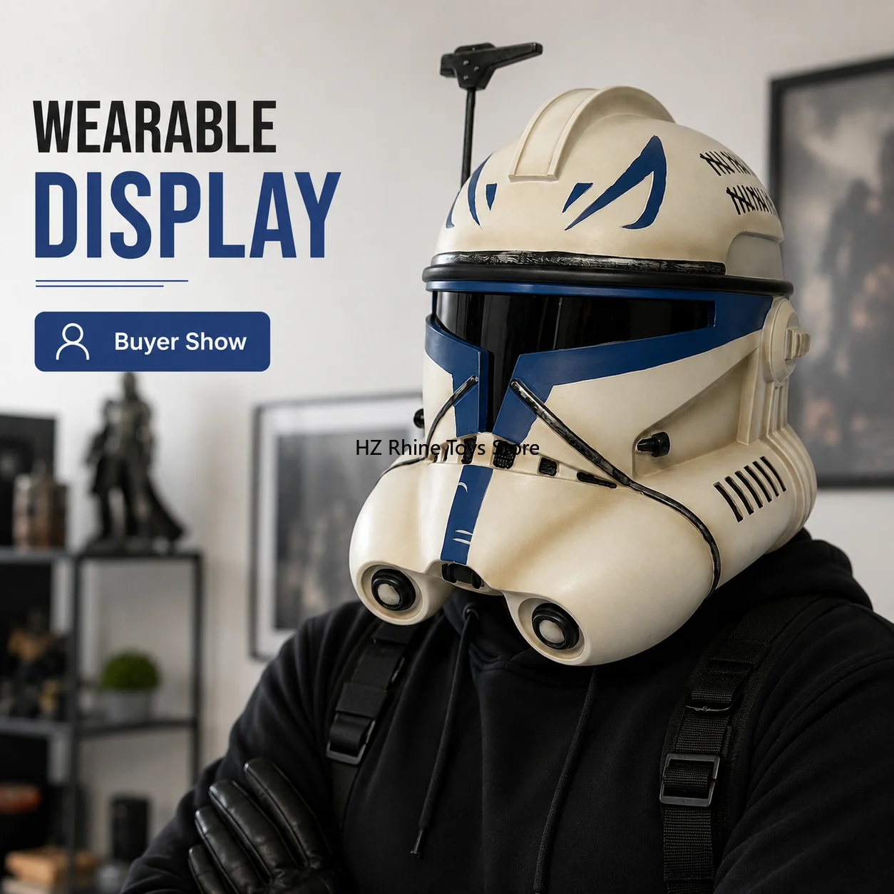 casque-de-capitaine-rex-en-resine-serie-black-star-wars-masque-de-cosplay-ahsoka-ideal-pour-halloween-cosplay-cadeau-d'anniversaire-tk021-tk076