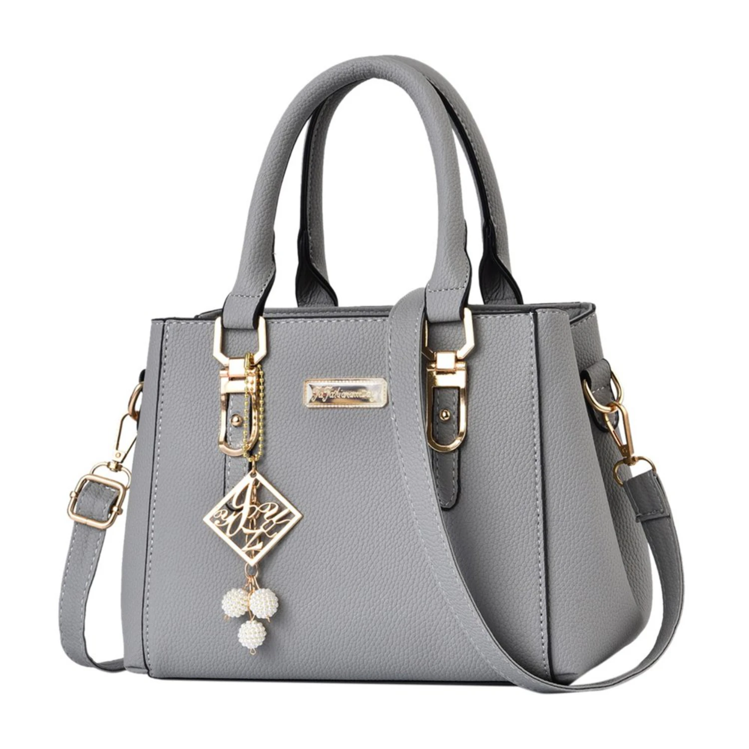 

Large Capacity Leather Messenger Bag for Fashionable Women