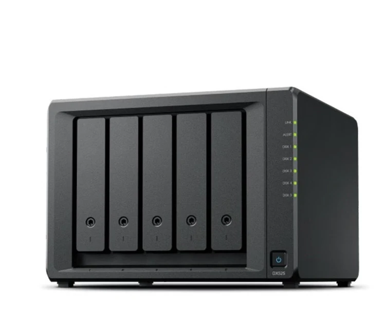 Five-bit NAS network storage server disk array, standard without disk