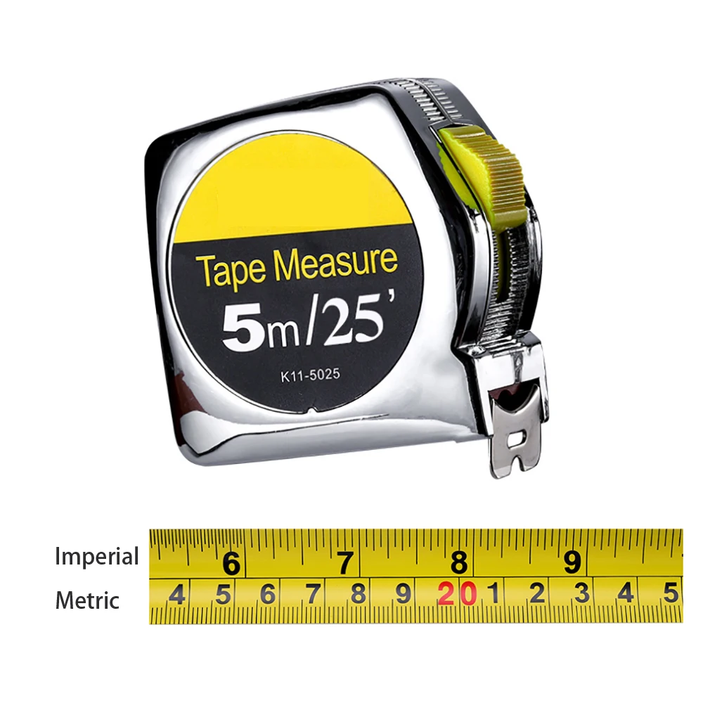 High-precision 3M 5M 7.5M 10M Steel Tape measure Metric and British system Measuring tape Wear-resistant Woodwork Measuring Tool