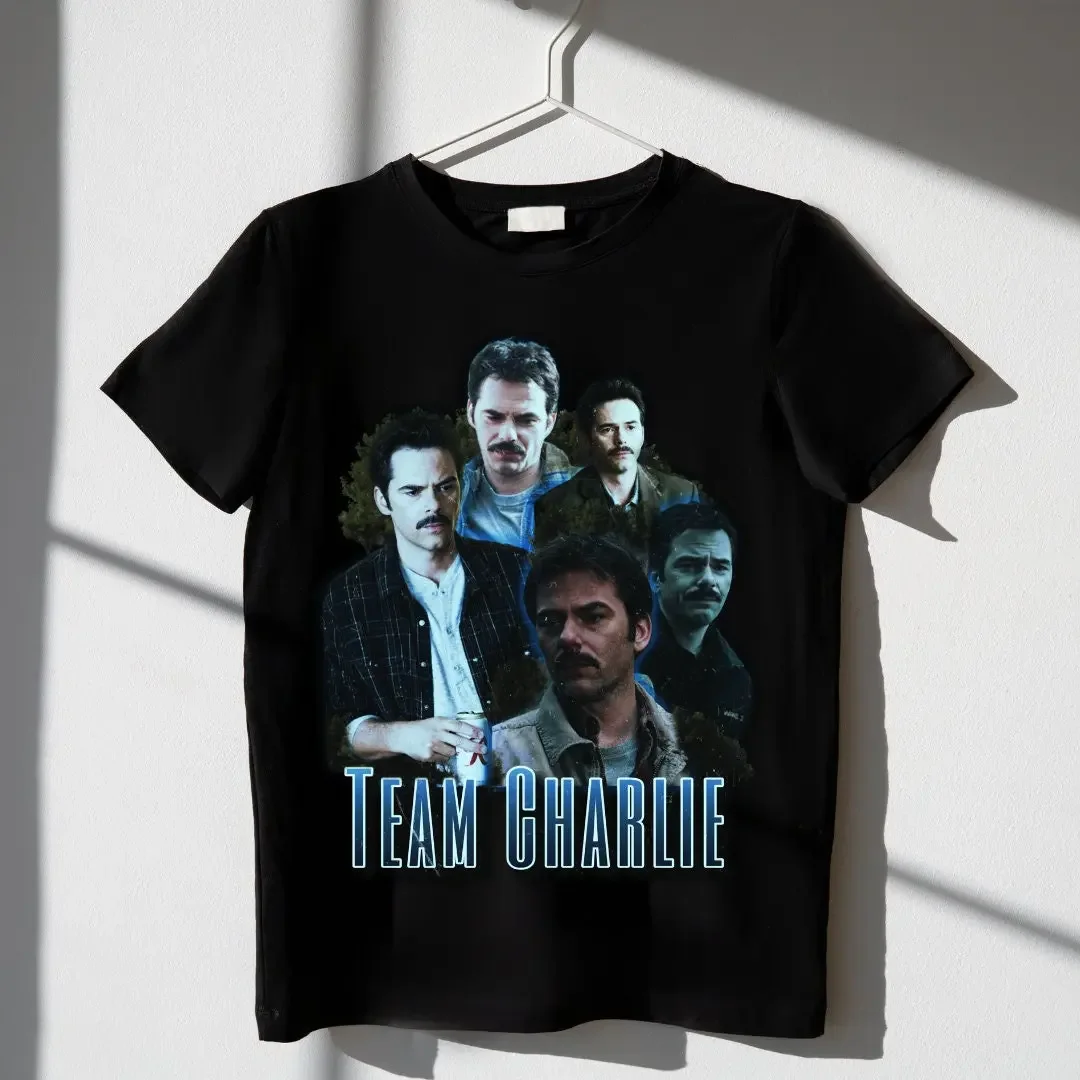 

Рубашка команды Чарли Рубашка сумеречная забавная футболка Сумеречная сага