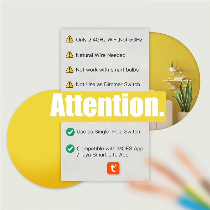 AA87 US 単極プッシュボタン壁スイッチ Alexa Google ホーム US プラグ 2 ギャング 1 個で動作します