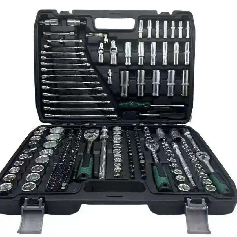 

Wholesale Car Mechanics Auto Repair Herramientas Kit Spanner Tools Set Box Hand Tools Socket Wrench Set Tool Kit Socket Sets