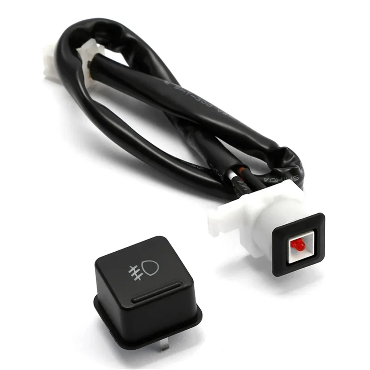 Motorcycle Fog Light Lamp Button Switch for Honda Goldwing GL1800 2012-2017 F6B 2013-2017 Black