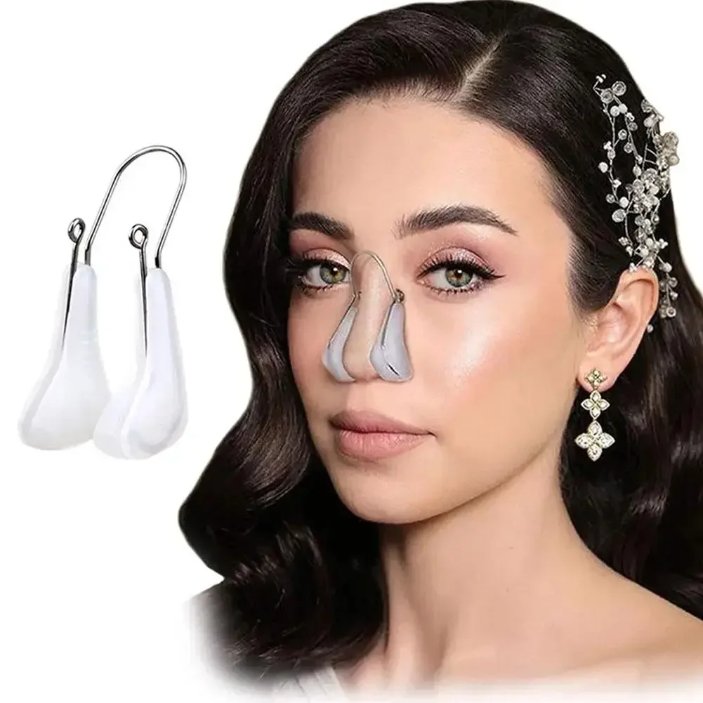 1Pc Nose Shaper Lifter Clip Nose Beauty Up Lifting Slimming Tools Straightener Corrector Nose Soft Rhinoplasty Bridge Device