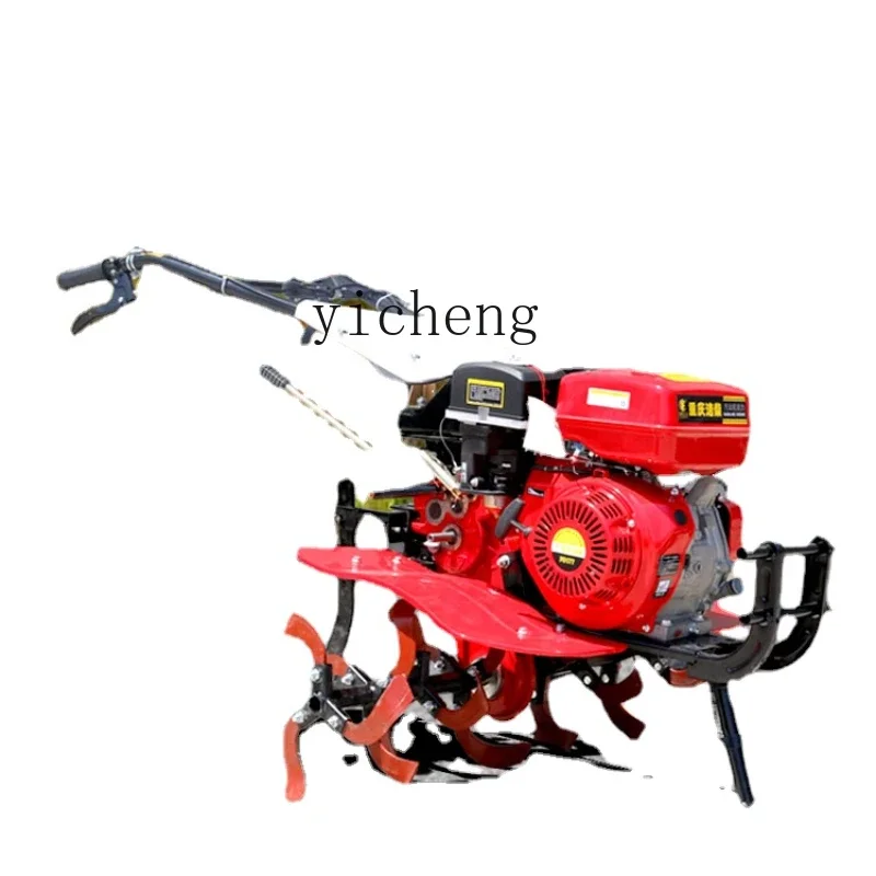 

XL Cultivation Machine Diesel Small Furrowing Machine Farming Agricultural Soil Preparation Machine Walking Rotary Cultivator