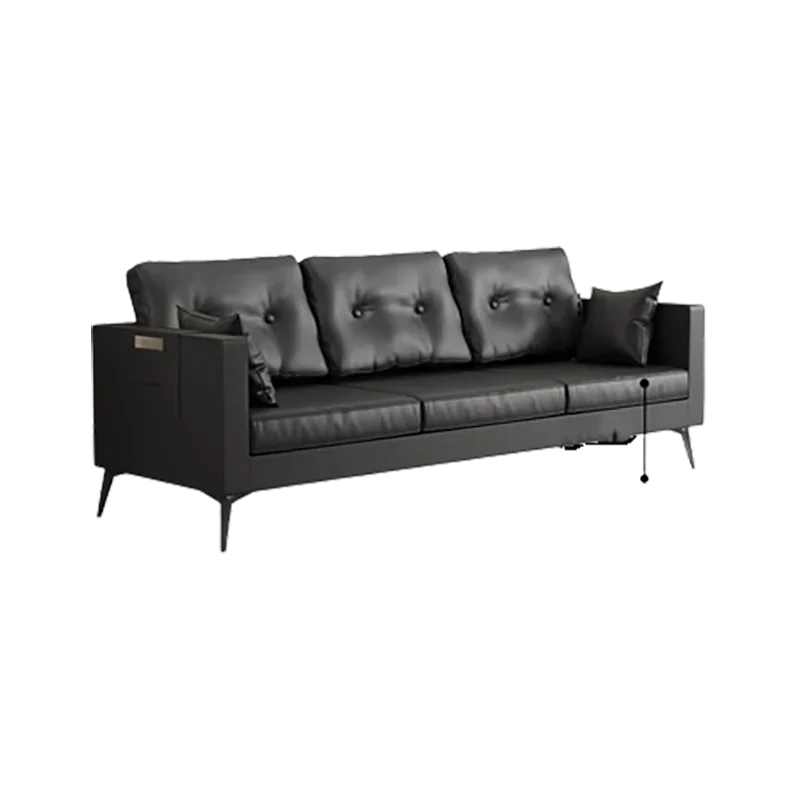 

Relax Luxury Sofa Beds Sectional Nordic Adults Classic Sofa Beds Leather Black Sofas Modernos Para Sala Furniture For Bedroom