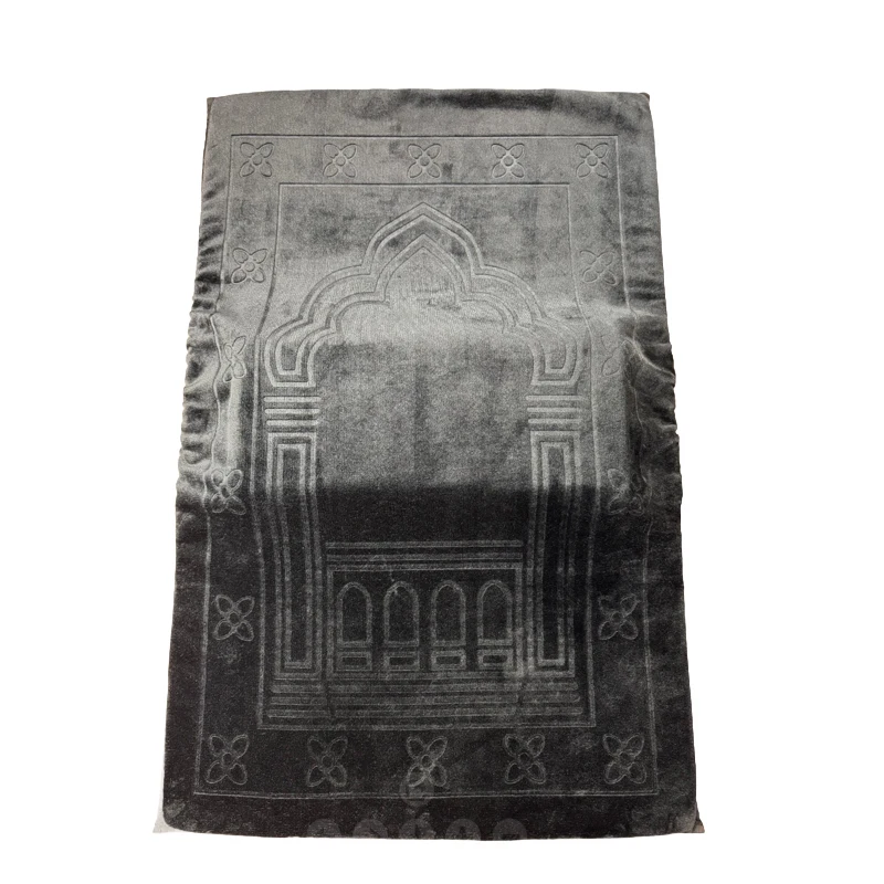 Gebedskleed woonkamer gebedsmat 70*110cm moslim islamitisch gebedskleed, tapijtmat, knielende polymat met vintage patroon, kwastje
