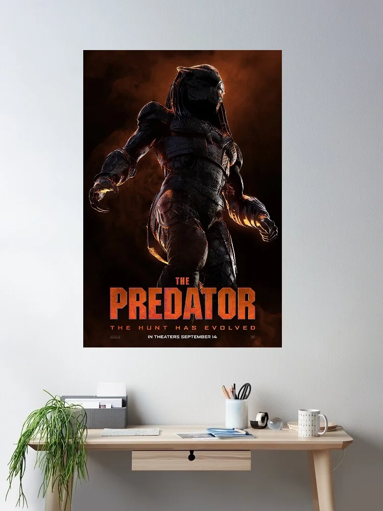 

The Predator Movie , Art Print Silk Poster Home Wall Decor