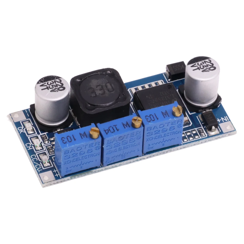 5PCS LM2596 LED Driver DC-DC Step-down Adjustable CC/CV Power Supply Module Battery Charger Adjustable LM2596S Constant Current