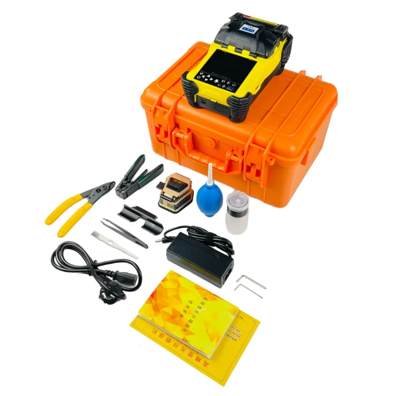 

High quality Handheld A-87S optical fiber fusion splicer Fiber Optic Tool Splicing Machine Fusion Splicer