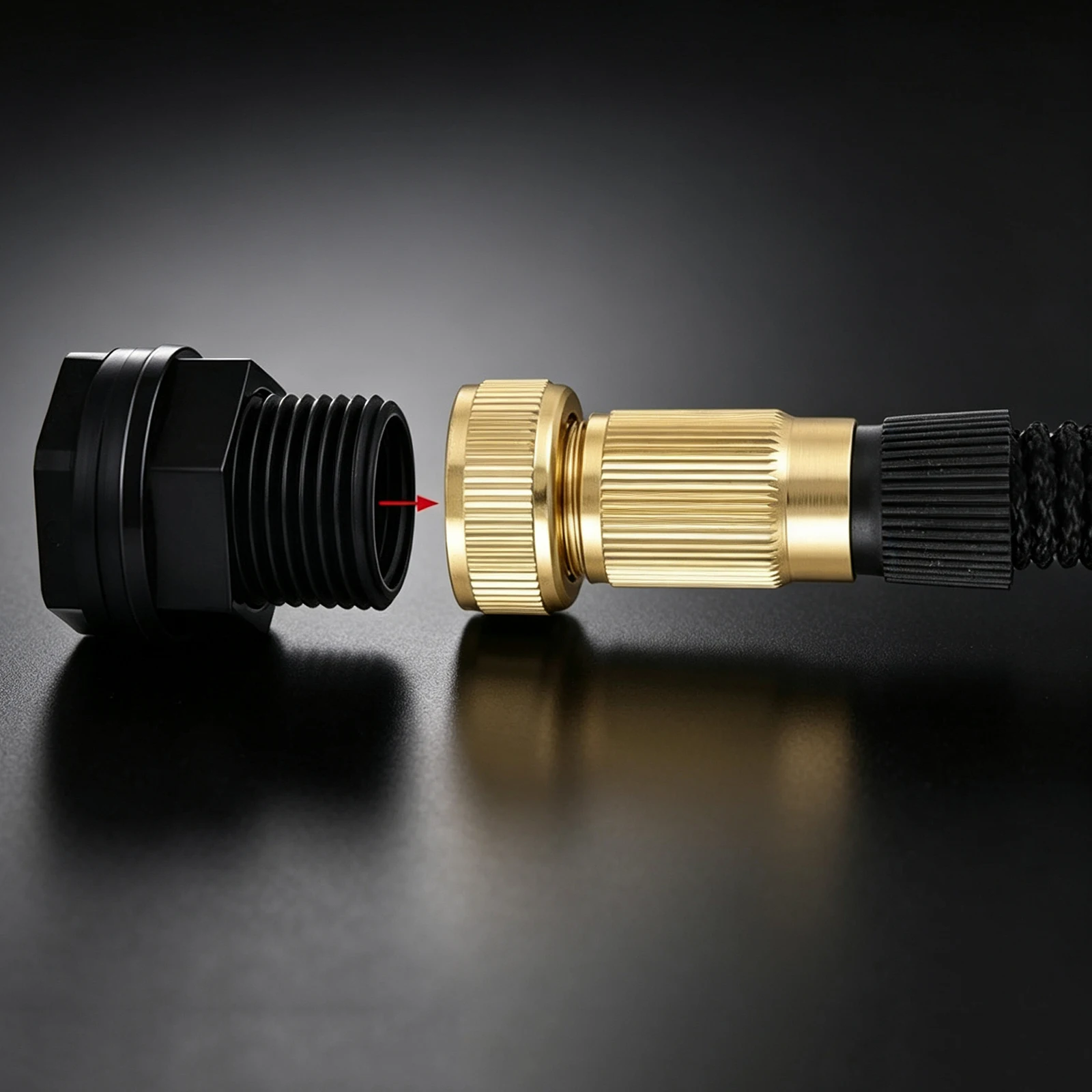 Car Wash Gun Pipe Joint Plastic Thread Reducer 1/2'' ID Female to 3/4'' OD Male Hex Bulkhead Water Tank Drain Fitting Adapter