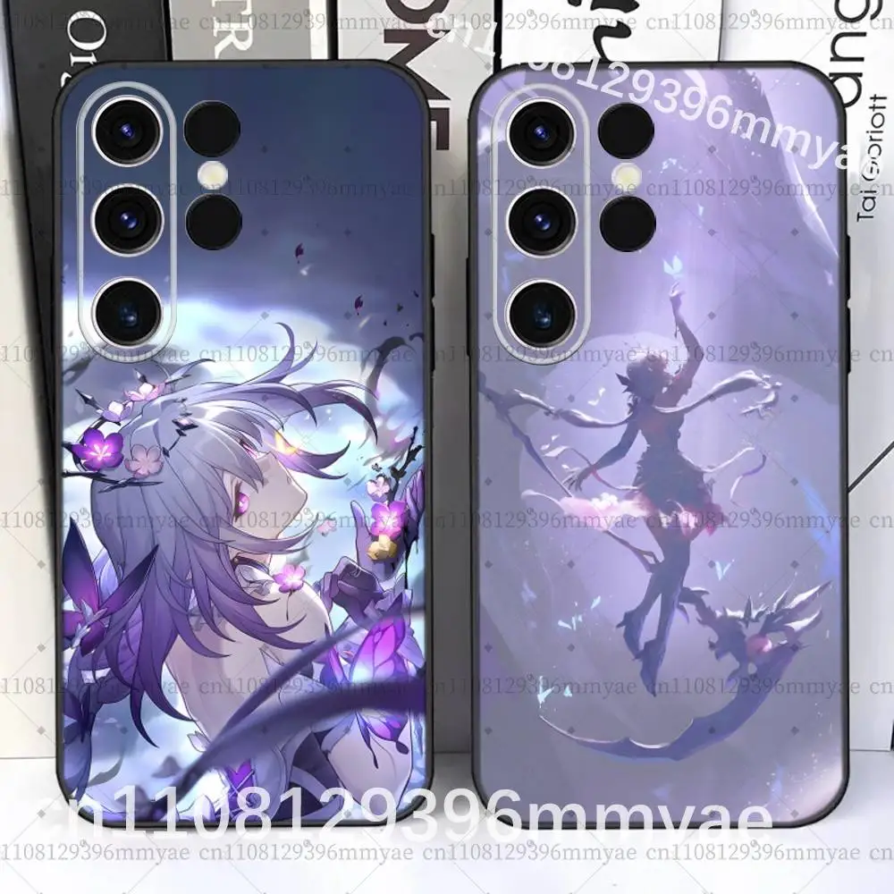 H-Honkai Star Rail Castorice Phone Case For Samsung S26,S25,S24,Ultra,S20,S30,Plus,S22,S23,Ultra,Plus,5G Anti-Scratch TPU Shell