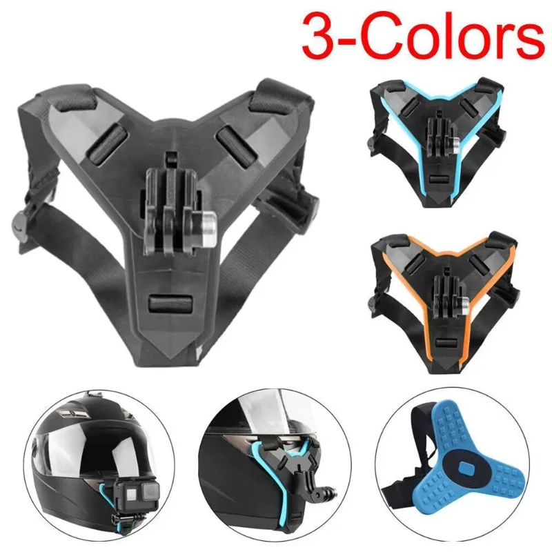 Helmet Chin Strap Mount For  Motorcycle Camera Accessory Motorcycle Helmet Strap Chin Holder