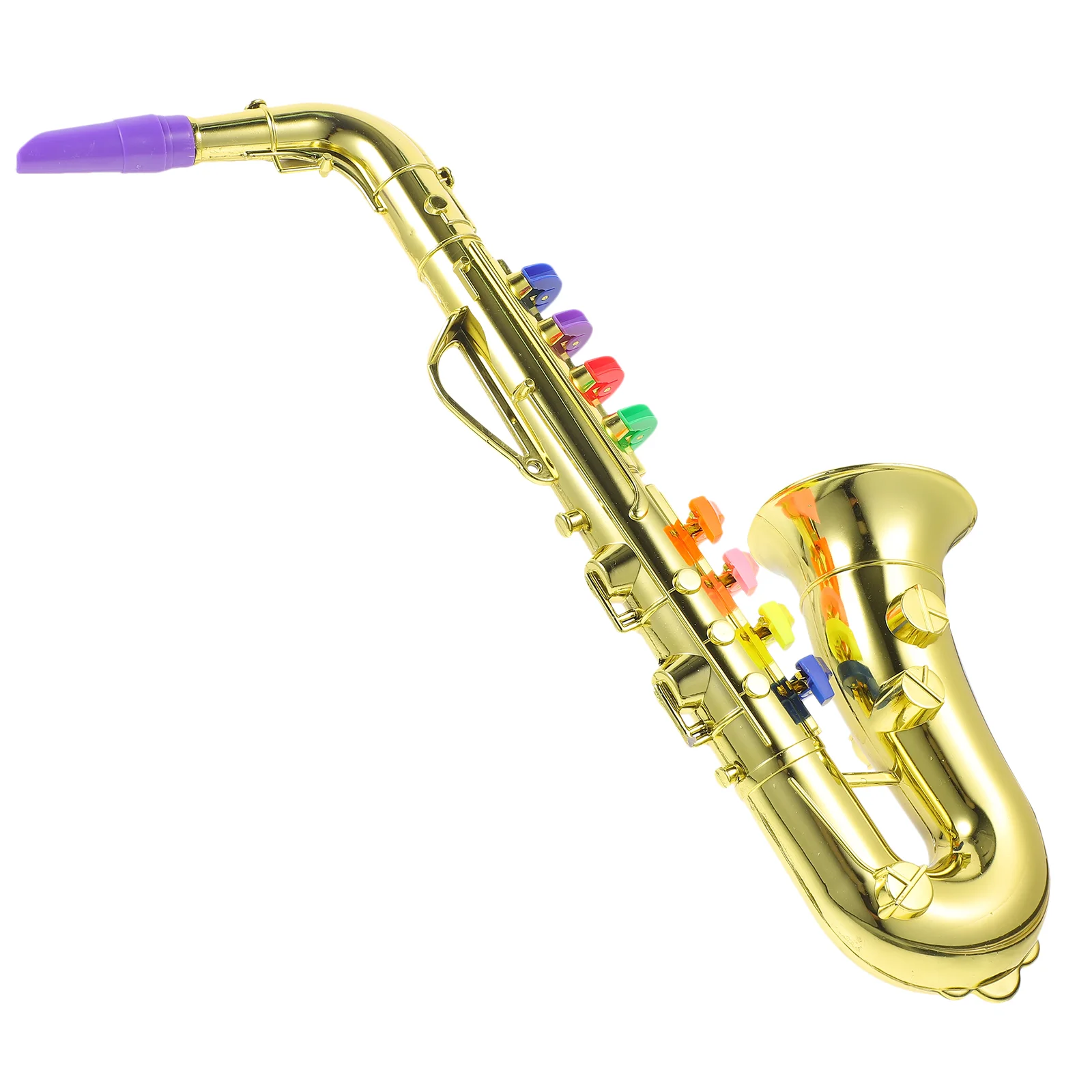 Toddler Toys Children's Wind Instrument Simulation Saxophone Kid Stage Performance Prop Small Educational Kids Plaything