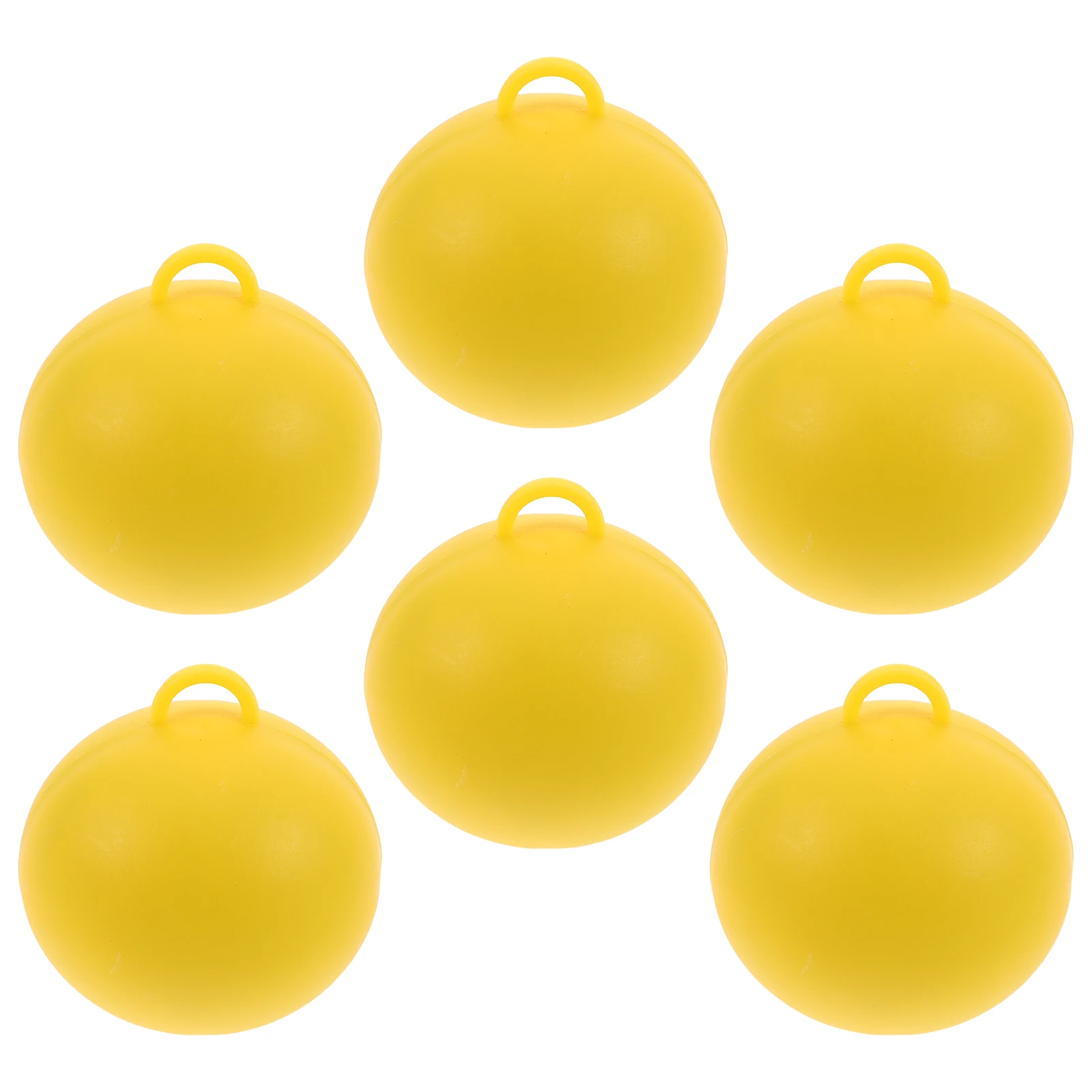 

6pcs Helium Balloon Weights Table Floating Load Blocks Graduation Party Decorations Foil Heavy Plastic Ribbon Pendant