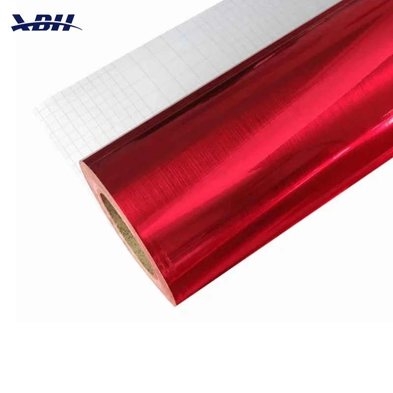 

BHUNITY 4ft*164ft Advertising Self Adhesive Metallic Brushed Gold PET film Color Cutting Vinyl